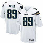 Nike Men & Women & Youth Chargers #89 Green White Team Color Game Jersey,baseball caps,new era cap wholesale,wholesale hats